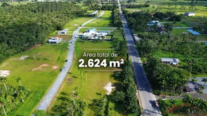 Terreno à venda, 2624 m² por R$ 590.000,00 - Rio Bonito (Pirabeiraba) - Joinville/SC