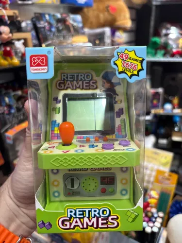 Mini flíper com vários jogos estilo tetris 