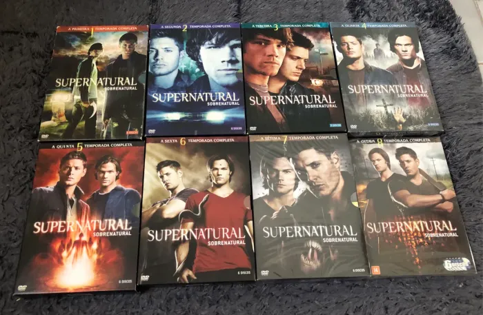 Box Supernatural Temporadas 1 ao 8