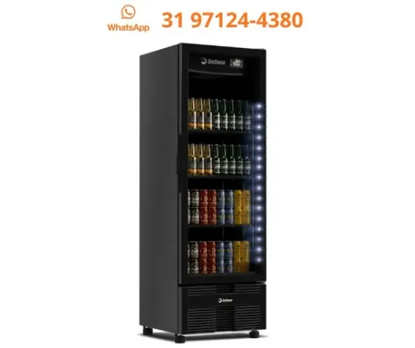 Cervejeira Porta de Vidro 560L Imbera 127V