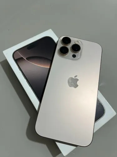 iPhone 16 ProMax 256gb Desert - MUITO NOVO
