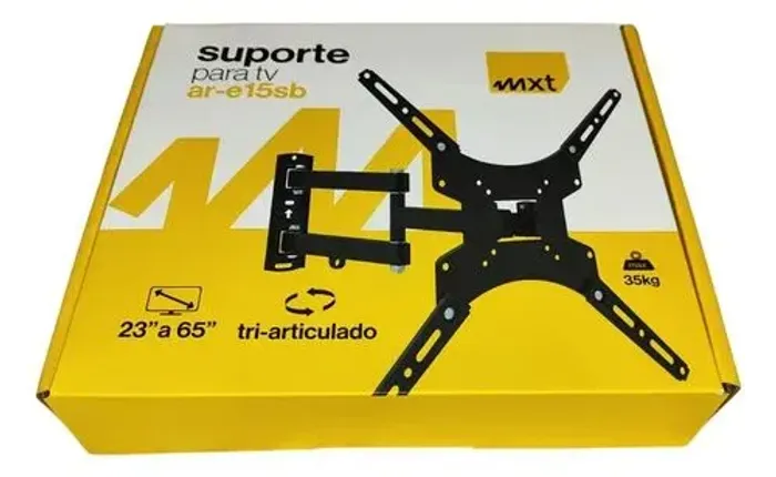 Suporte articulado até 65 polegadas + instalação 