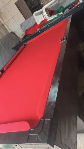 mesa de sinuca comercial com pano novo