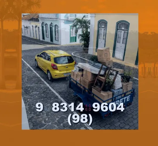 Frete Barato! Que tal um serviço acessível e sem complicações? Contato: 98?9?8314?9604