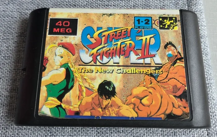 Cartucho Mega Drive Street Fighter II the New challengers