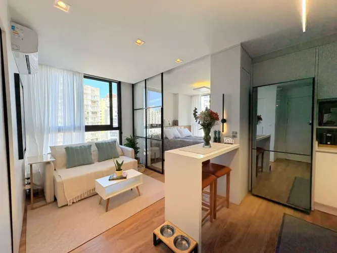 Studio com 1 dormitório para alugar, 42 m² por R$ 5.260,00/mês - Centro - Florianópolis/SC