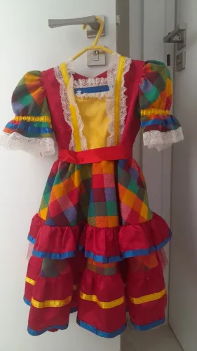 Vestido infantil Festa Junina