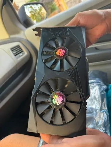 Placa De Vídeo Rx580 8gb