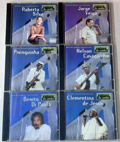 CD Raízes do Samba - 6 cds