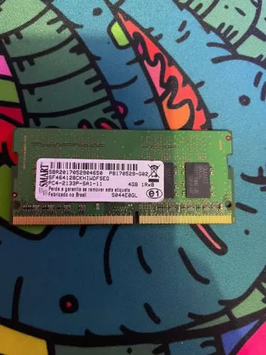 Memória RAM 4GB DDR4 2133MHz Smart para Notebook