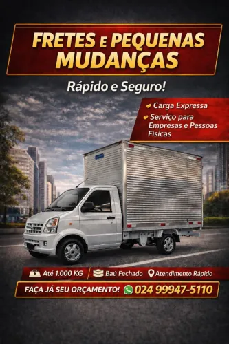 Fretes e Pequenas Mudanças