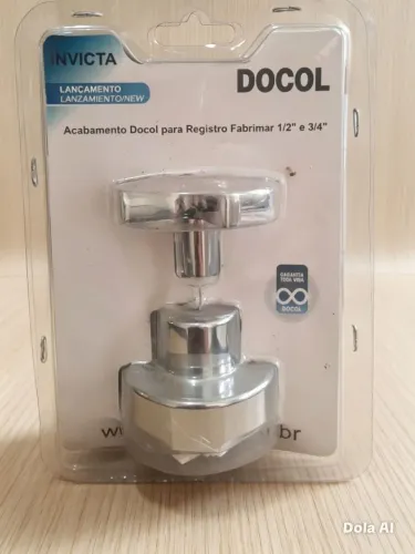 Acabamento de Registro Docol e Fabrimar