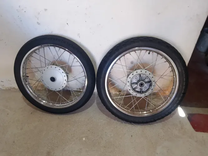 Par de aros completo 