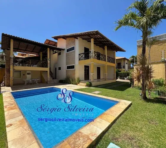 Casa em condomínio no Porto das Dunas - lazer completo