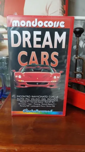 Fitas VHS Dream Cars. Da Mondocorse. Lacrada