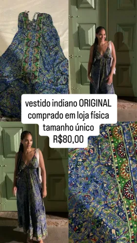 Vestido Indiano