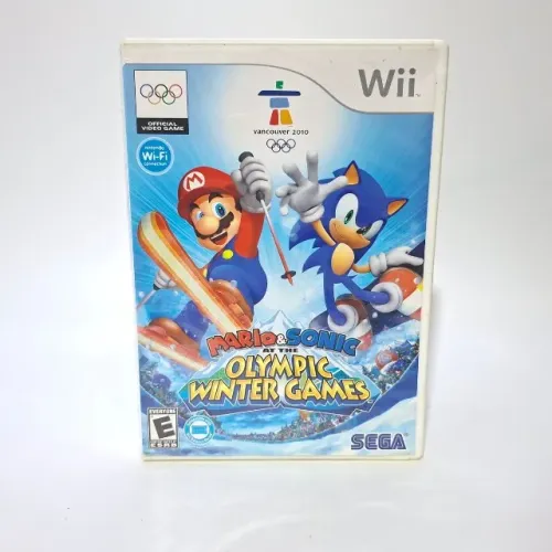 mario & sonic at the olympic winter games nintendo wii