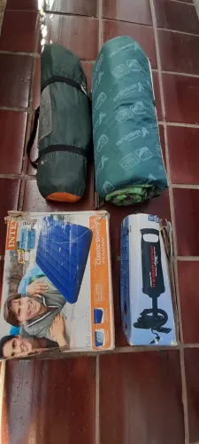 Kit acampamento...