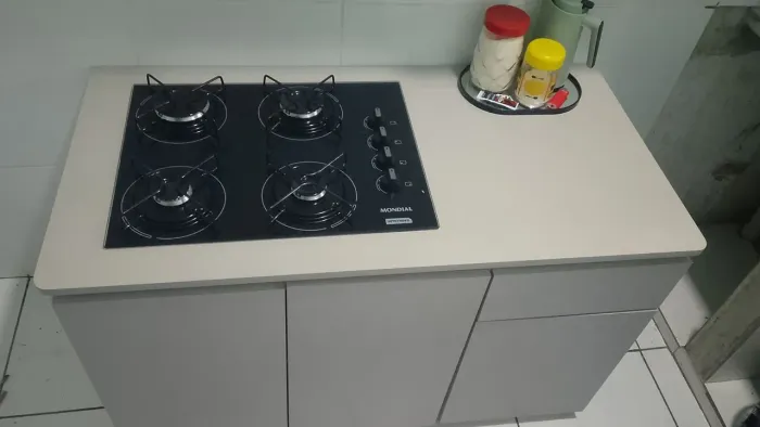 Cooktop com balcão