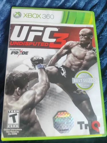 Jogo para Xbox 360 UFC undisputed 3 original