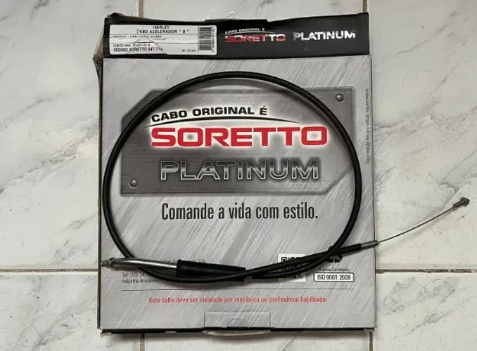 CABO DE ACELERADOR TIPO B PARA MOTO HARLEY DAVIDSON SPORTSTER - XL883N / XL1200X / XL1200C