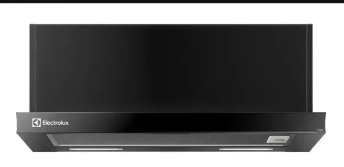 Depurador de Ar Electrolux 60cm Retrátil Inox Preto Novo