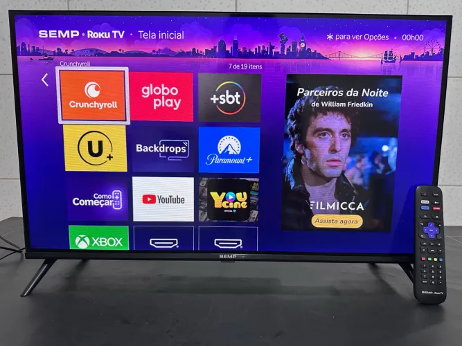 TV semp roku tv smart 32 nova
