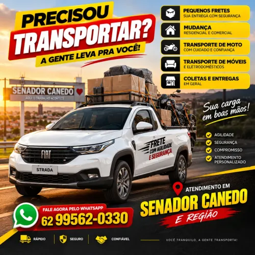 Frete senador Canedo / região