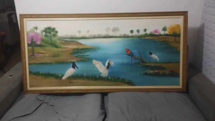 Quadros pintado a mão 