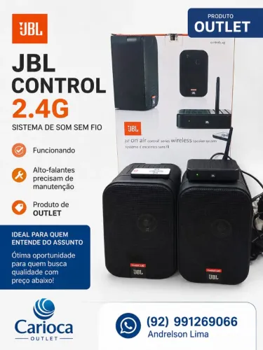 Caixa de som JBL Control 2.4G