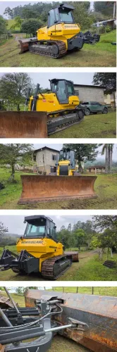 TRATOR DE ESTEIRAS NEW HOLLAND, MODELO D150D, ANO 2015, NF DE ORIGEM, PEGAR E LEVAR OBRA..
