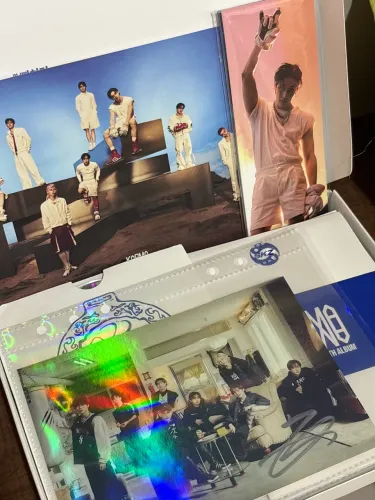 Álbum Karma Stray Kids dvd signed post photocard hyunjin
