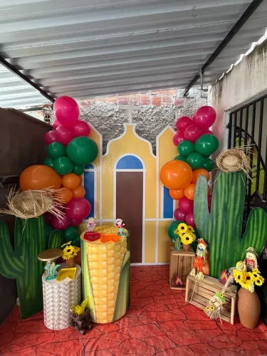 São João decoração de aniversário 