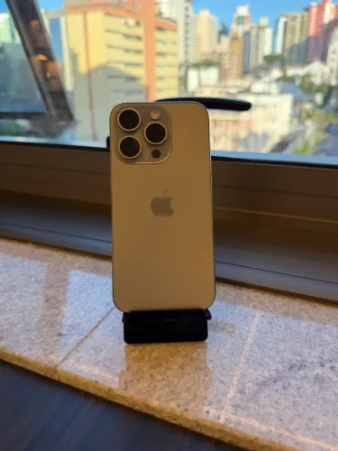 iPhone 15 Pro 512GB Natural- SEMINOVO - LOJA FÍSICA