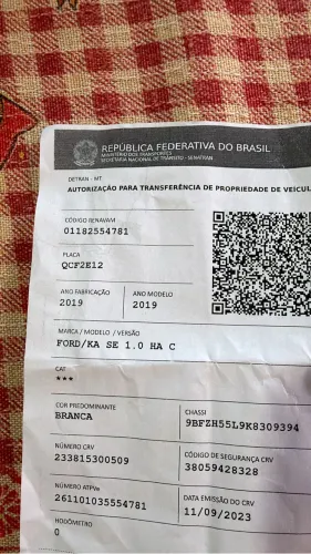 Ford KA 1.0 Se/se Plus Tivct Flex 5P 2019