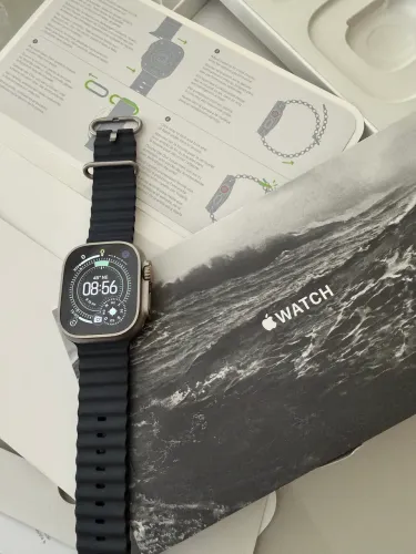 Apple Watch Ultra 49mm Titanium - Impecável | Bateria 100%