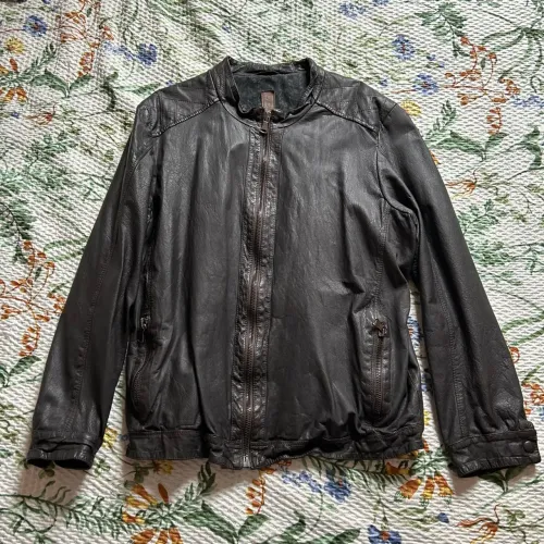 Jaqueta de Couro Legítimo Vera Pelle Made in Italy (Impecável)