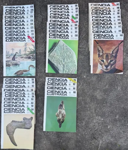 Coleção Ciência Ilustrada Abril - Fascículos 1 ao 163