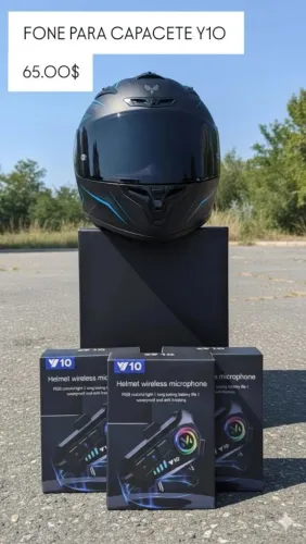 Fone para capacete Y10