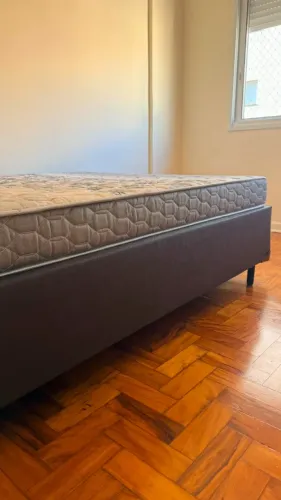 2 Camas box + 2 colchão casal