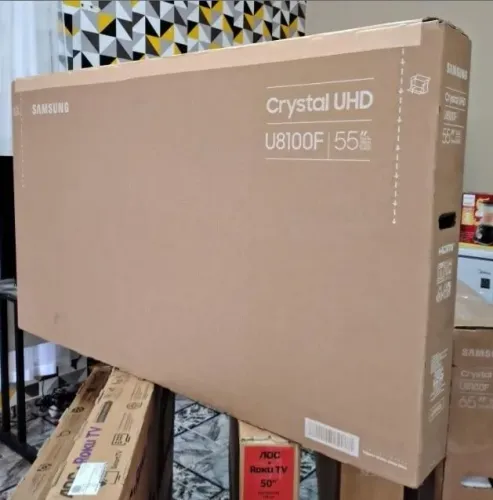 Smart TV Samsung 55 polegadas 4K Cristal 