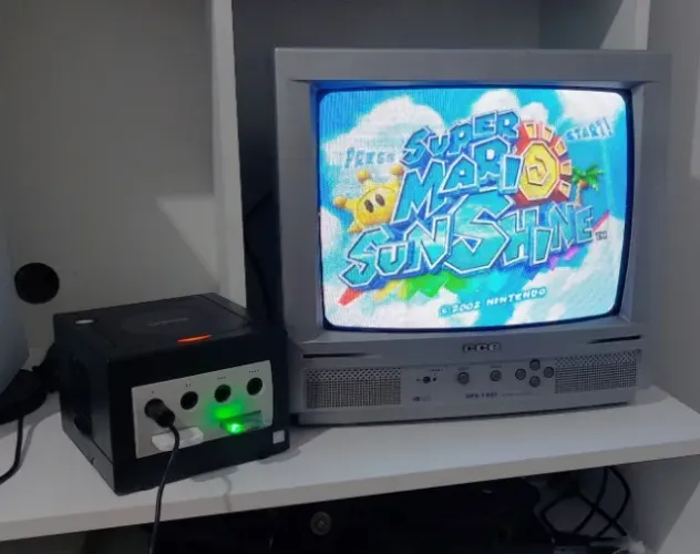 Nintendo GameCube Desbloqueado 64gb com PicoLoader Completo Funcionando