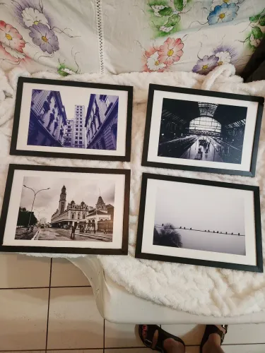 Conjunto 4 quadros