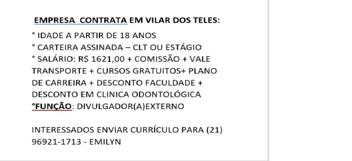 DIVULGADOR EXTERNO