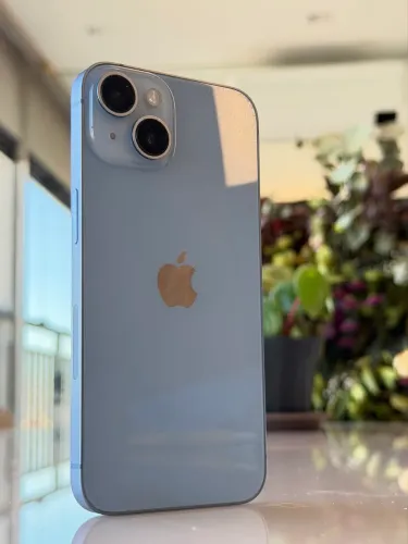 iPhone 14 128GB Azul Impecável