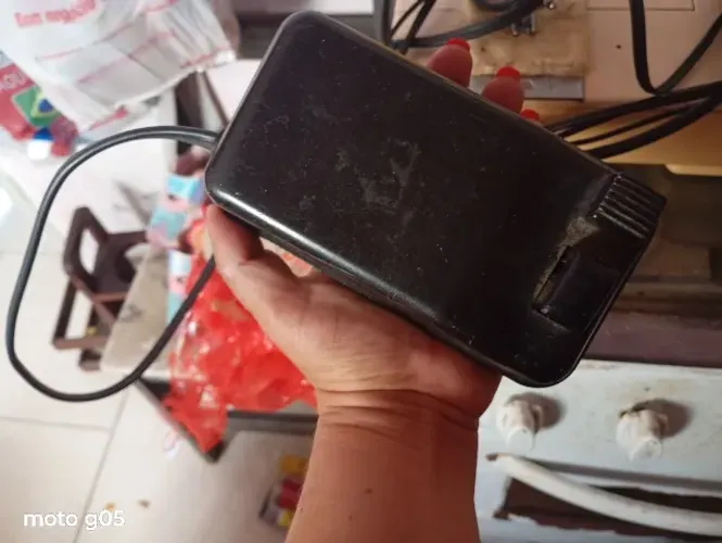 Máquina de costura da singer