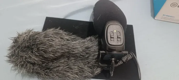 Microfone Boya By-bm3031 - (Nunca foi usado)