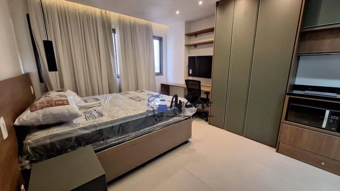 Studio no Brooklin para alugar para alugar, 25 m² por R$ 3.384/mês - Brooklin - São Paulo/