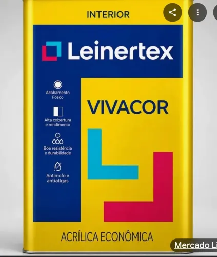 Tinta acrílica Leinertex branco neve 15L