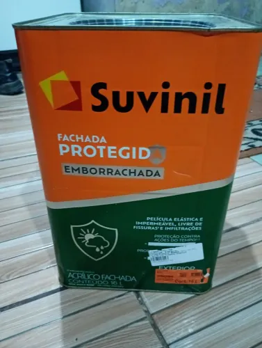 Tinta Suvinil emborrachada 16 litros cor sertão 500$